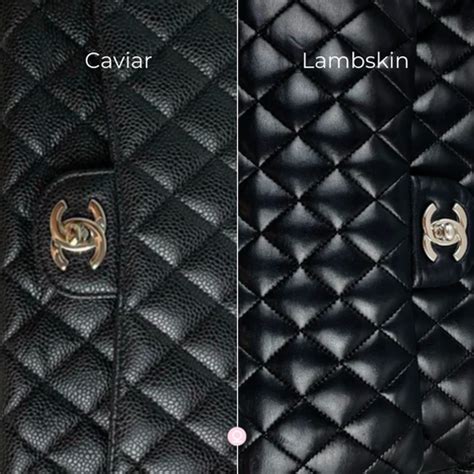 where does chanel get their leather|chanel calfskin vs lambskin.